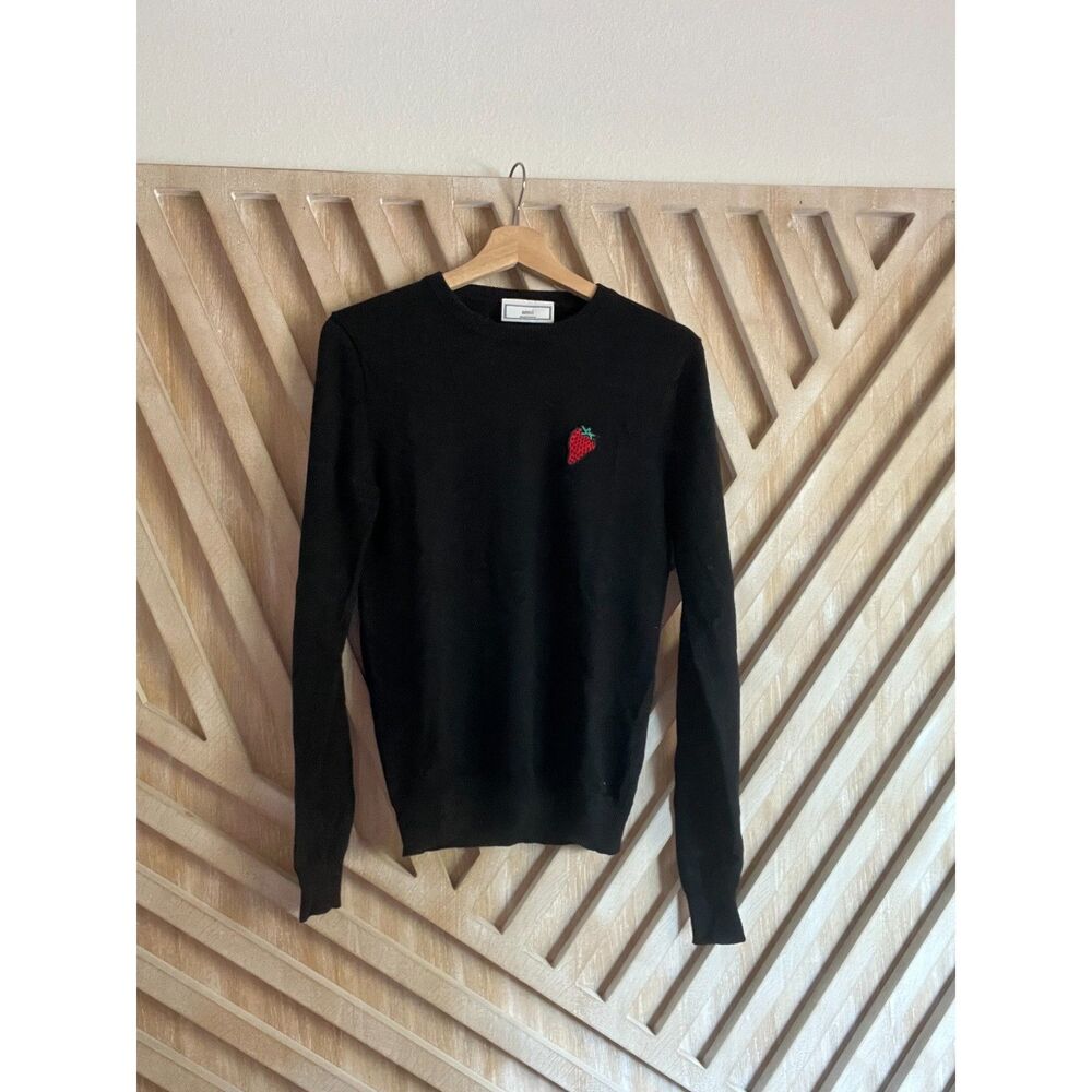 Ami Strawberry Sweater
